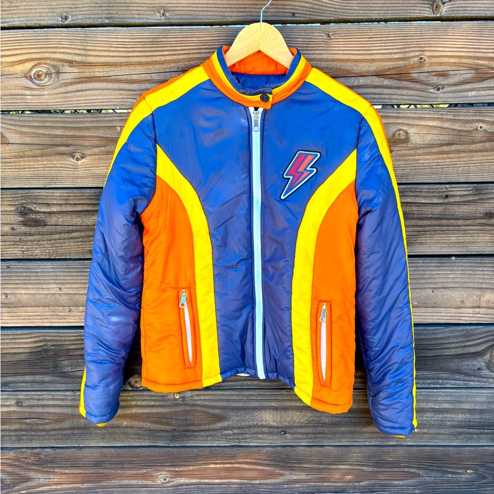 Mother The High Flyer Jacket puffy retro moto jacket puffer jacket